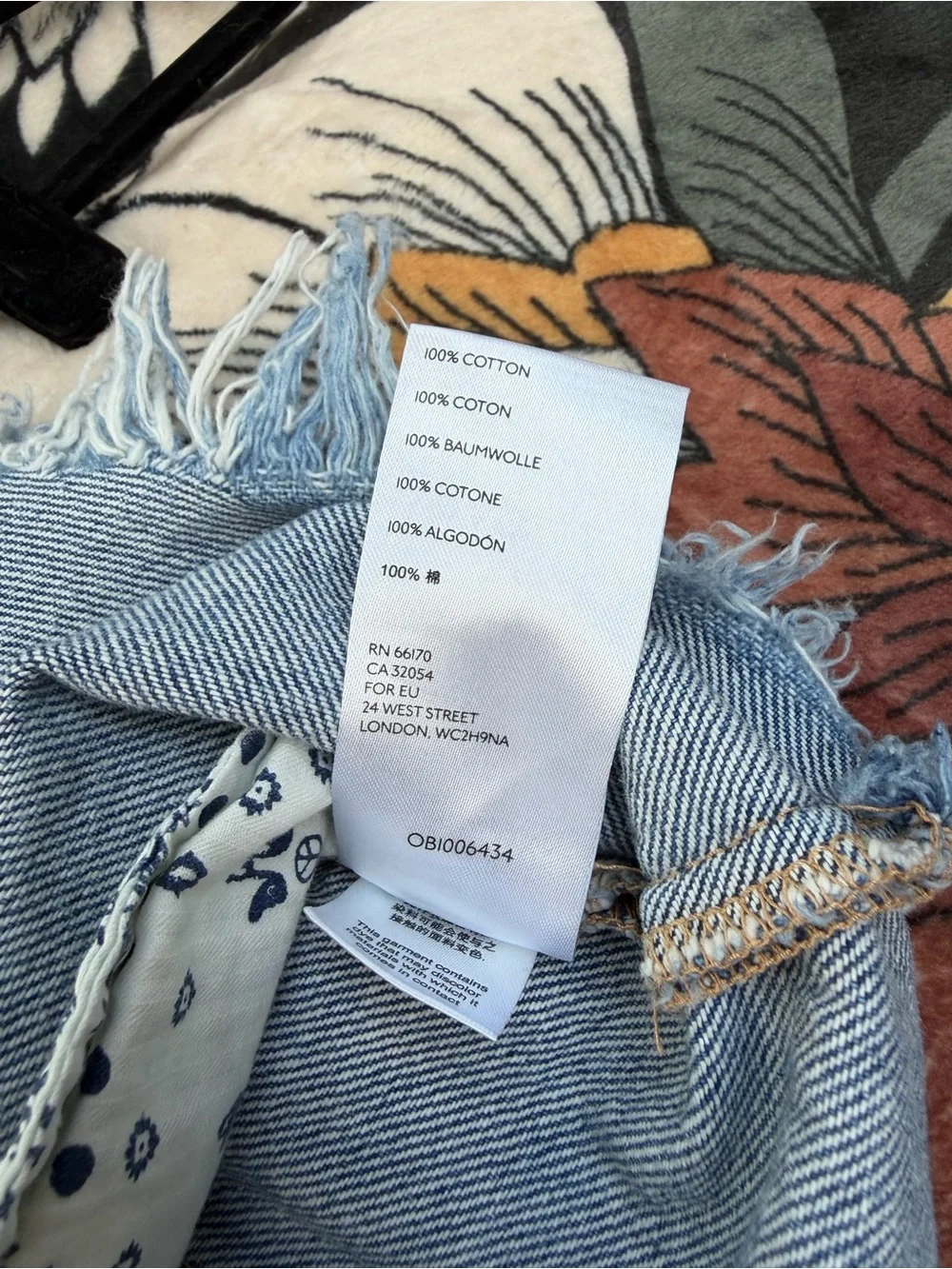 Free People Bailey Denim Mini Skirt